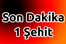 PKK?lılar Askeri Konvoya Ateş Açtı: 1 Şehit, 1 Yaralı