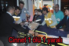 Edirne'de Cinnet 1 ölü 1 yaralı