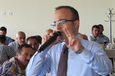 Ak Parti Millet Vekili Adayı Bülent Turan Yenicede