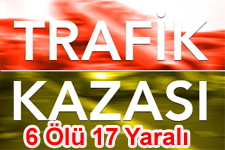 Ardahan'da Zincirleme Kaza: 6 Ölü