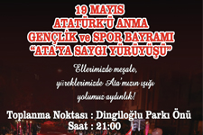 Kırklareli'nde Ata'ya Saygı Yürüyüşü