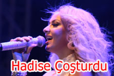 Kakava Festivalinde Hadise Şovu