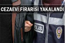 Cezaevi Kaçağı Yakalandı