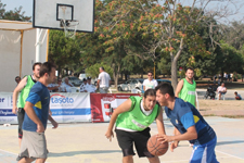 Tekirdağ'da Sokak Basketbolu Heyecanı 

