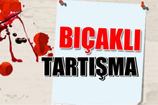 Karisinin Yanindaki Adama Biçakla Saldirdi!