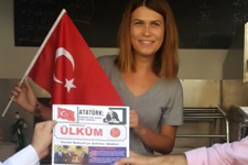 Mhp'li Vekilden, Esnafa Türk Bayrağı