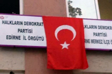 Edirne'de Hdp İl Başkanlığı Binasına Saldırı!