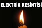 Tekirdağ - Pazar ve Pazartesi Elektrik Yok