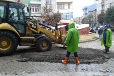 Malkara'da; Sel Baskını Sonrası