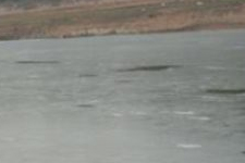 Bayramiç Barajı, Buz Pistine Döndü