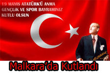 Malkara'da 19 Mayıs Coşkuyla Kutlandı