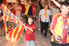 Galatasaray Şampiyonluğunu Edirne'liler Kutladı