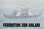 Çanakkale - Çanakkale'de Fırtına, Feribot Seferleri İptal!