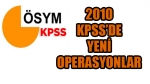  - KPSS 2010 Operasyonu Başladı