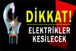  - Dikkat Edirne'de Elektrik Kesintisi Olacak
